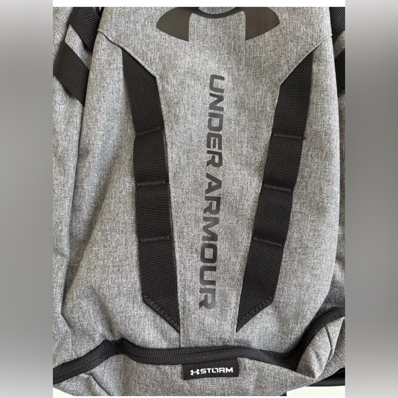 Under Armour UA Hustle 5.0 Backpack Black Graphite - Picture 3 of 9